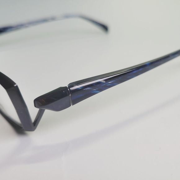 KIO YAMATO TITANIUM JAPAN EYEGLASSES EYEWEAR HALF FRAME KT-274U CRANE 54-18-135 - Picture 10 of 10